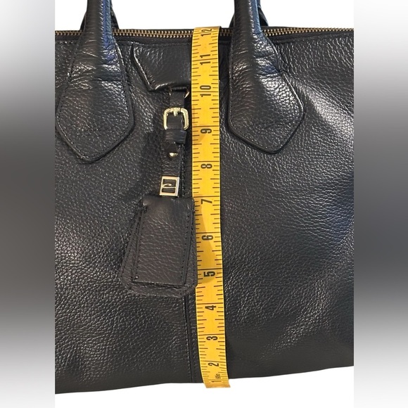 Gianni Chiarini Blk. Italian Leather handbag / crossbody bag. - Picture 8 of 16